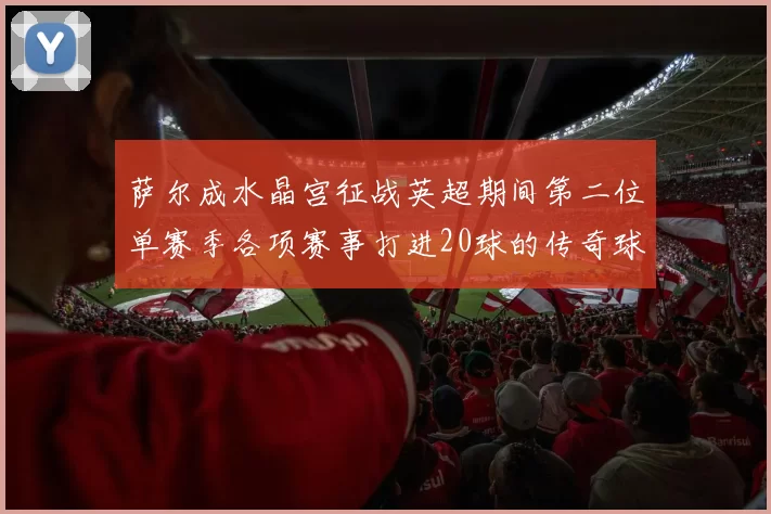 萨尔成水晶宫征战英超期间第二位单赛季各项赛事打进20球的传奇球员